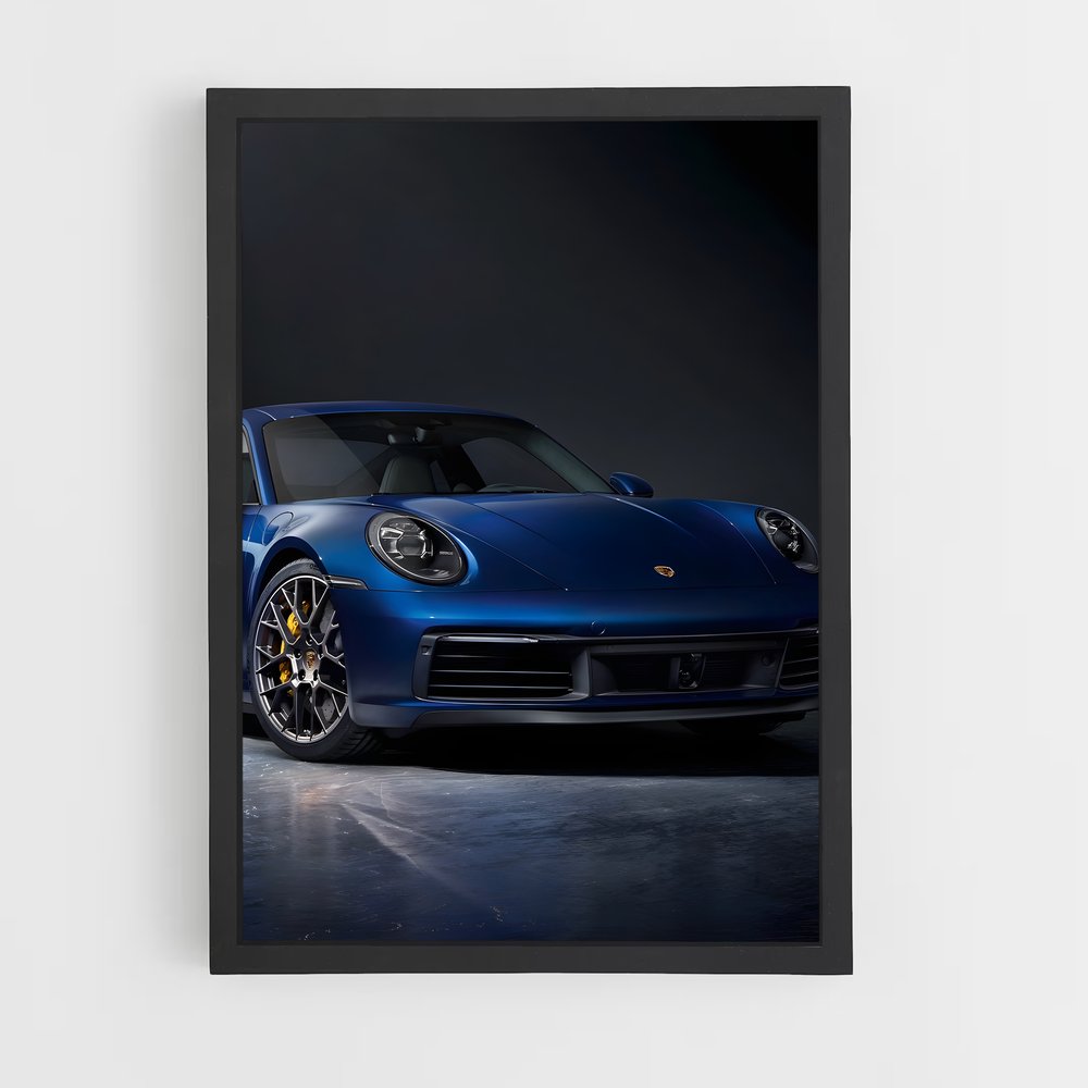 Poster Nuit Sportive – affiche Porsche (vue 2)